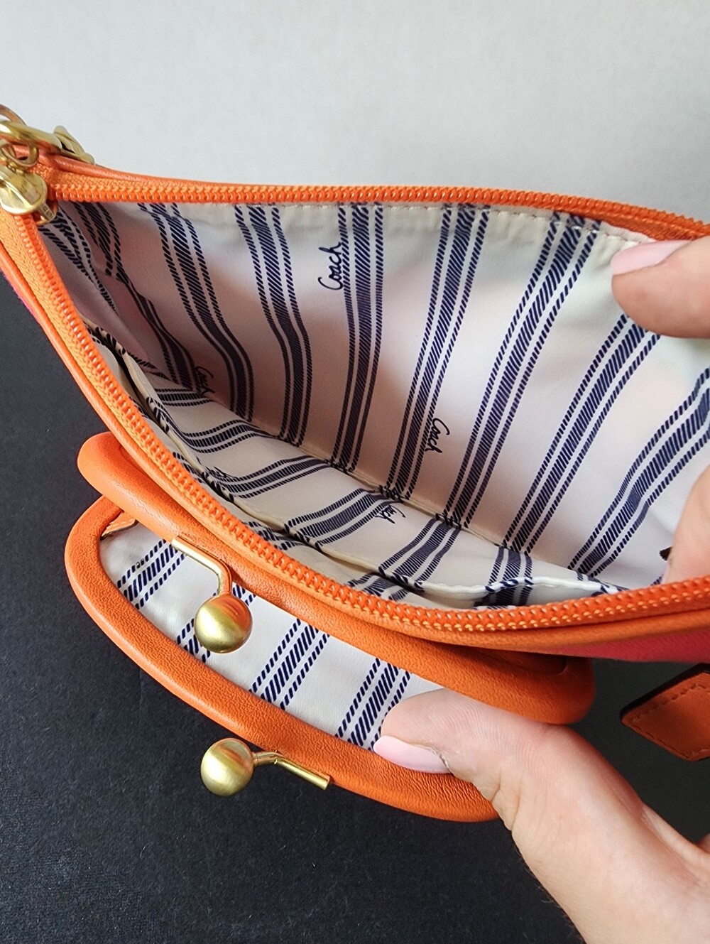 Coach Bonnie Cashin-Carry Tote with Matching Wristlet, EUC, 2008 - Picture 14 of 14